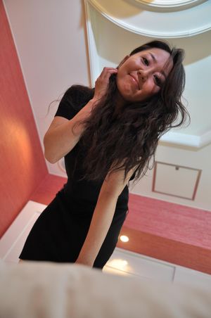 Japanese MILF gets her hairy pussy filled with cum - Photo 80
