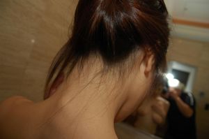 Slender Japanese MILF presents her hairy pussy - Photo 251