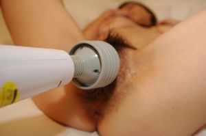 Slender Japanese MILF presents her hairy pussy - Photo 476