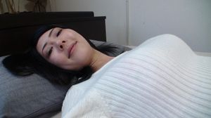 Petite amateur Japanese teen squeals and takes in a big creampie - Photo 38
