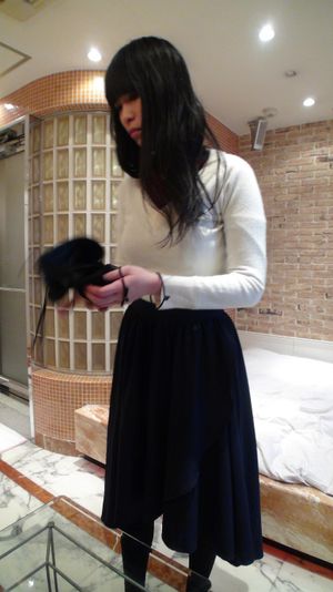 Shaved pussy Japanese MILF drips out creampie - Photo 35
