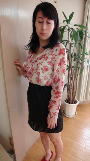 Japanese MILF Bent Over For Cock - Photo 42