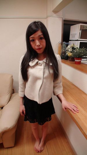 Petite Japanese Beauty Drips Cream From Hairy Pussy - Photo 15