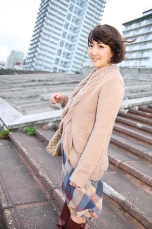 Japanese Cougar Exhibitionist Gets Creampie - Photo 43