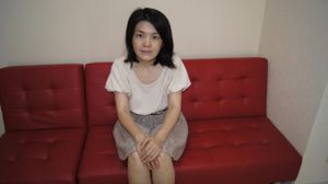 Skinny Japanese Cougar Gets Hairy Pussy Creampie POV - Photo 3