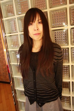 Slender Japanese Cougar Gives Us Her Hairy Pussy - Photo 37