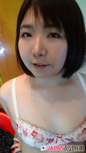Chubby Japanese MILF Strips Nude For Toys And POV Creampie - Photo 100