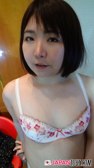 Chubby Japanese MILF Strips Nude For Toys And POV Creampie - Photo 103