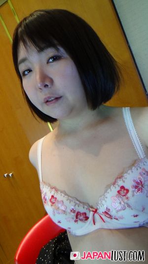 Chubby Japanese MILF Strips Nude For Toys And POV Creampie - Photo 108