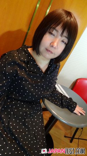 Chubby Japanese MILF Strips Nude For Toys And POV Creampie - Photo 42