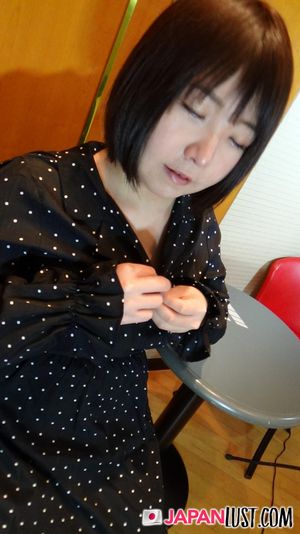 Chubby Japanese MILF Strips Nude For Toys And POV Creampie - Photo 43