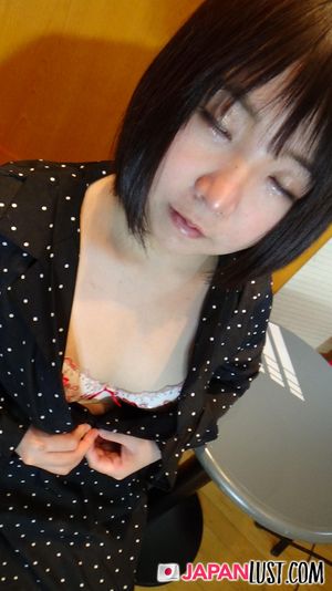 Chubby Japanese MILF Strips Nude For Toys And POV Creampie - Photo 50
