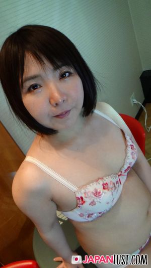 Chubby Japanese MILF Strips Nude For Toys And POV Creampie - Photo 98