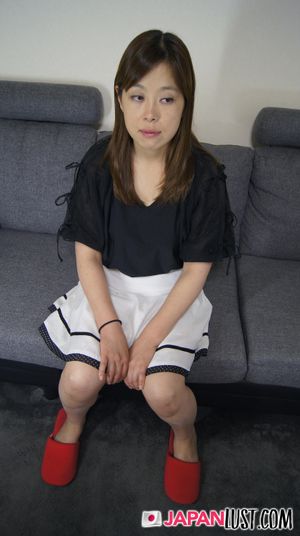 Japanese Cougar Lifts Skirt For Hairy Pussy Sex And Creampie - Photo 112