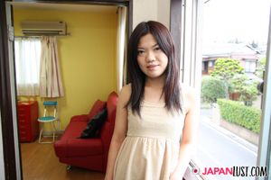 Petite Japanese MILF Pussy Creams For POV Sex - Photo 86