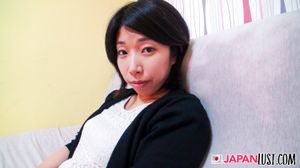 Hairy Pussy Japanese MILF Takes Cock POV - Photo 13