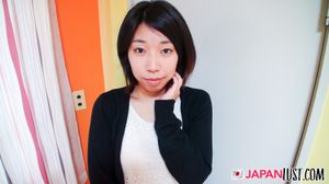 Hairy Pussy Japanese MILF Takes Cock POV - Photo 16