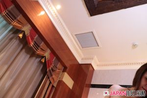 Skinny Japanese MILF Pleases Cock POV Until Creampie - Photo 314