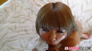 Petite Japanese Amateur Rides POV Cock - Photo 360