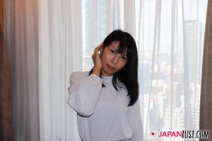 Petite Japanese MILF Squirts For POV Sex - Photo 8