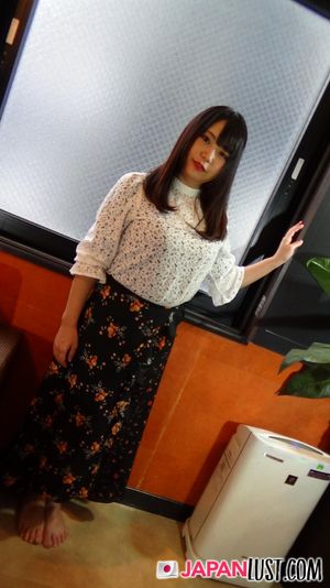 Cute Japanese MILF Strips For POV Toys And Sex - Photo 42