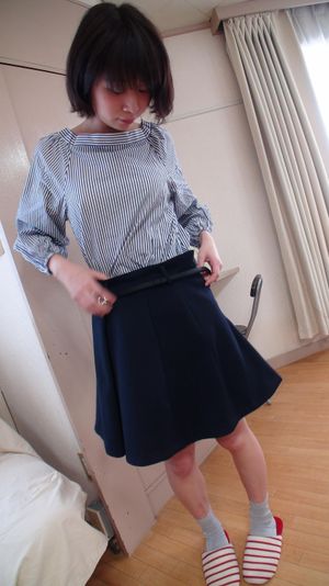 Shy Japanese teen filled with creampie pussy - Photo 44