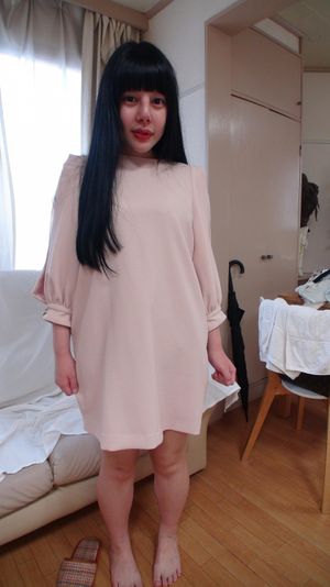 Adorable busty Japanese teen squeezes creampie out of pussy - Photo 155