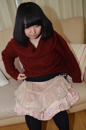 Humble Japanese amateur teen with big breasts gets creampie - Photo 37