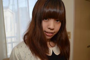Japanese teen strips her black stockings - Photo 50