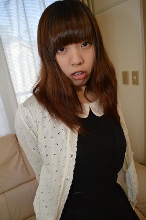 Japanese teen strips her black stockings - Photo 52