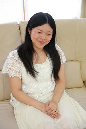 Cute Japanese Teen In White Summer Dress - Photo 1