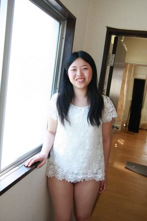 Cute Japanese Teen In White Summer Dress - Photo 103