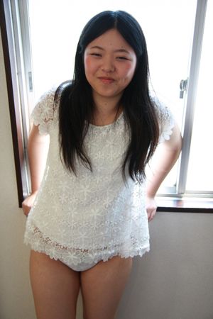 Cute Japanese Teen In White Summer Dress - Photo 112