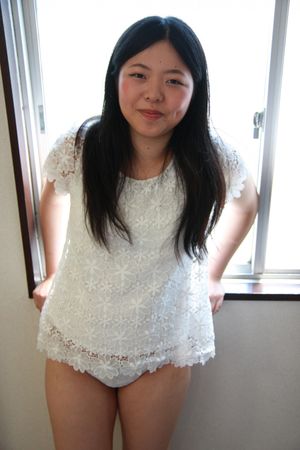 Cute Japanese Teen In White Summer Dress - Photo 114