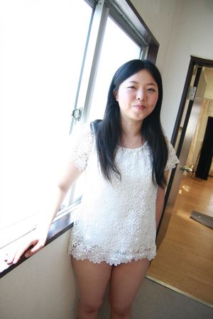 Cute Japanese Teen In White Summer Dress - Photo 117