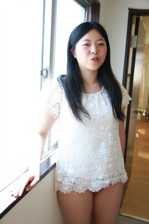 Cute Japanese Teen In White Summer Dress - Photo 120
