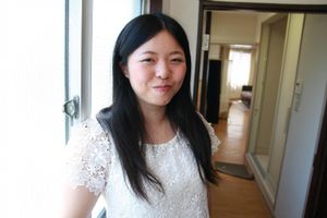 Cute Japanese Teen In White Summer Dress - Photo 125