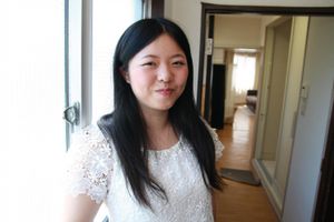 Cute Japanese Teen In White Summer Dress - Photo 126