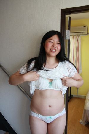 Cute Japanese Teen In White Summer Dress - Photo 170