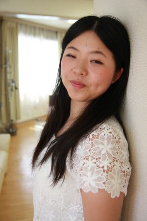 Cute Japanese Teen In White Summer Dress - Photo 40
