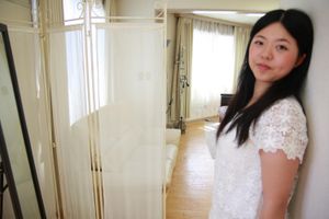 Cute Japanese Teen In White Summer Dress - Photo 42