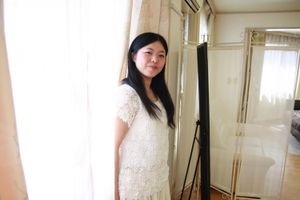 Cute Japanese Teen In White Summer Dress - Photo 45