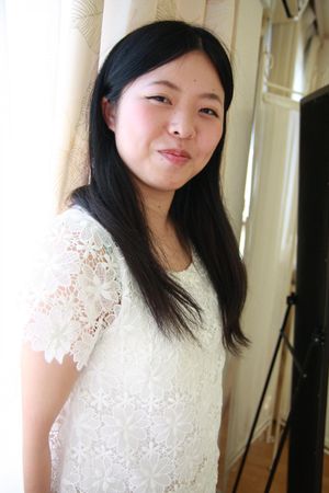 Cute Japanese Teen In White Summer Dress - Photo 50