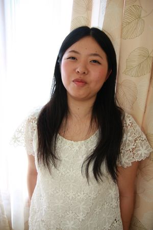 Cute Japanese Teen In White Summer Dress - Photo 56