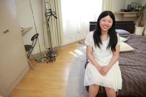 Cute Japanese Teen In White Summer Dress - Photo 73