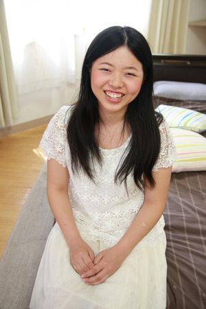 Cute Japanese Teen In White Summer Dress - Photo 75