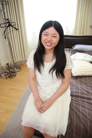 Cute Japanese Teen In White Summer Dress - Photo 79