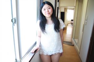 Cute Japanese Teen In White Summer Dress - Photo 99