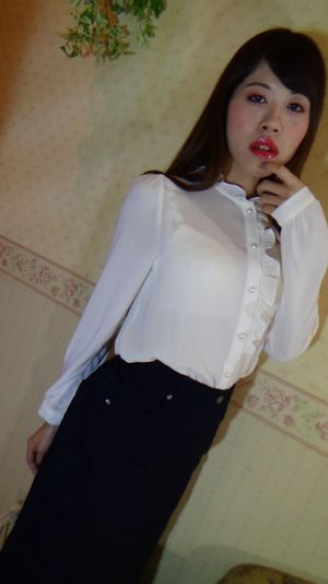 Japanese Teen All Dressed Up For POV Sex - Photo 52