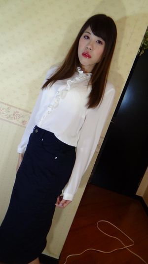 Japanese Teen All Dressed Up For POV Sex - Photo 65